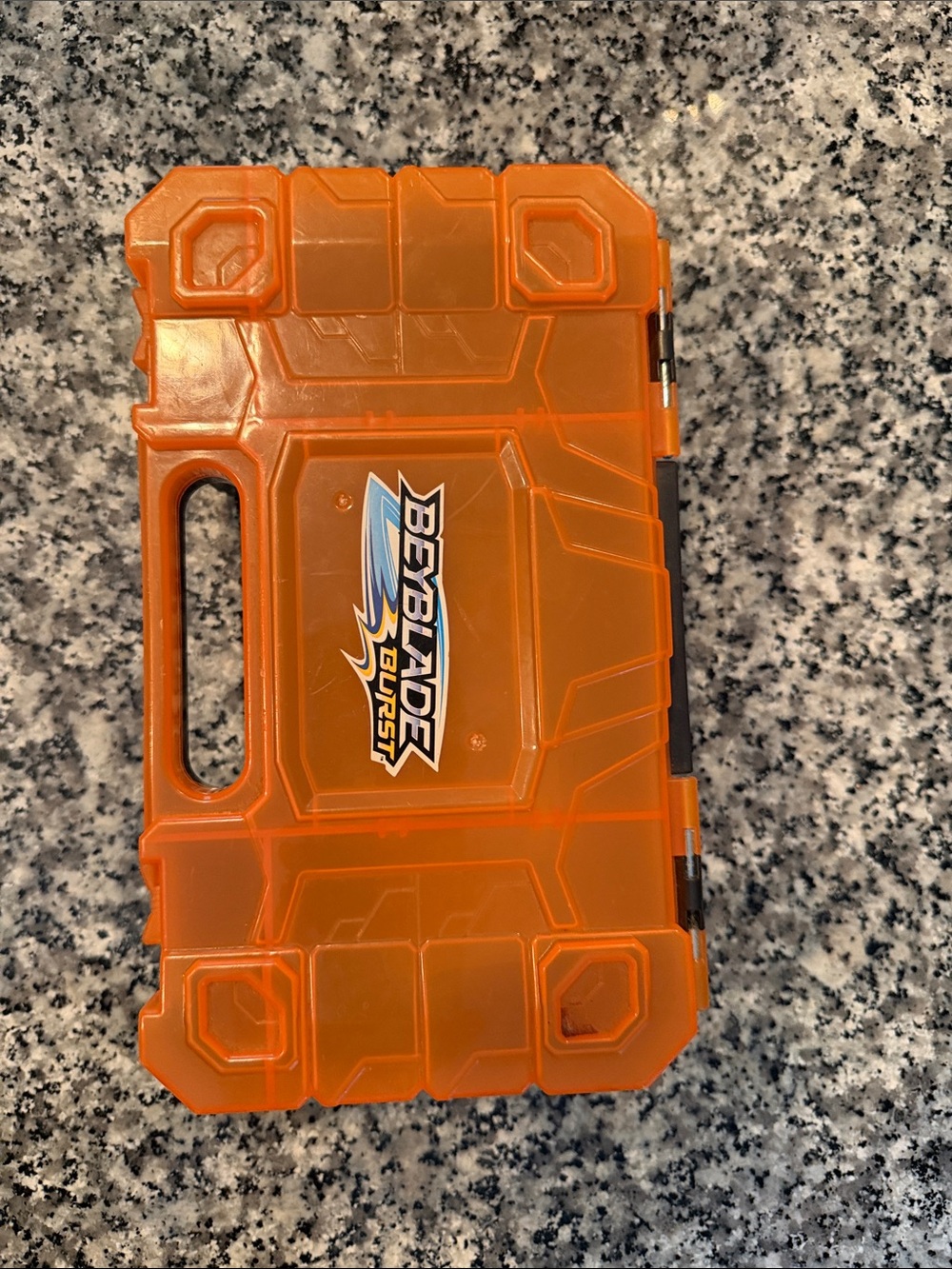 Beyblade Burst Orange Portable Storage Case
